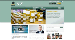 Desktop Screenshot of kumtor.kg